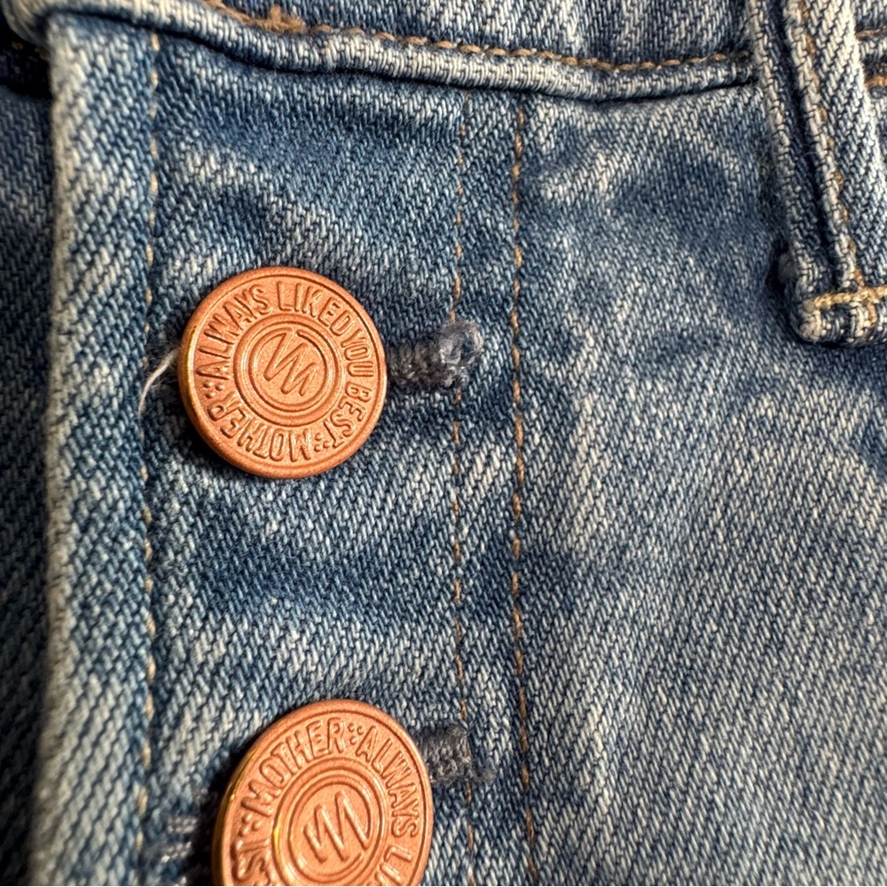 Mother The Pixie Hustler Ankle Tarot Time Jeans size 26 - Picture 8 of 14